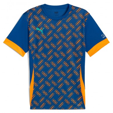 Puma Individual Padel Graphic blauw t-shirt