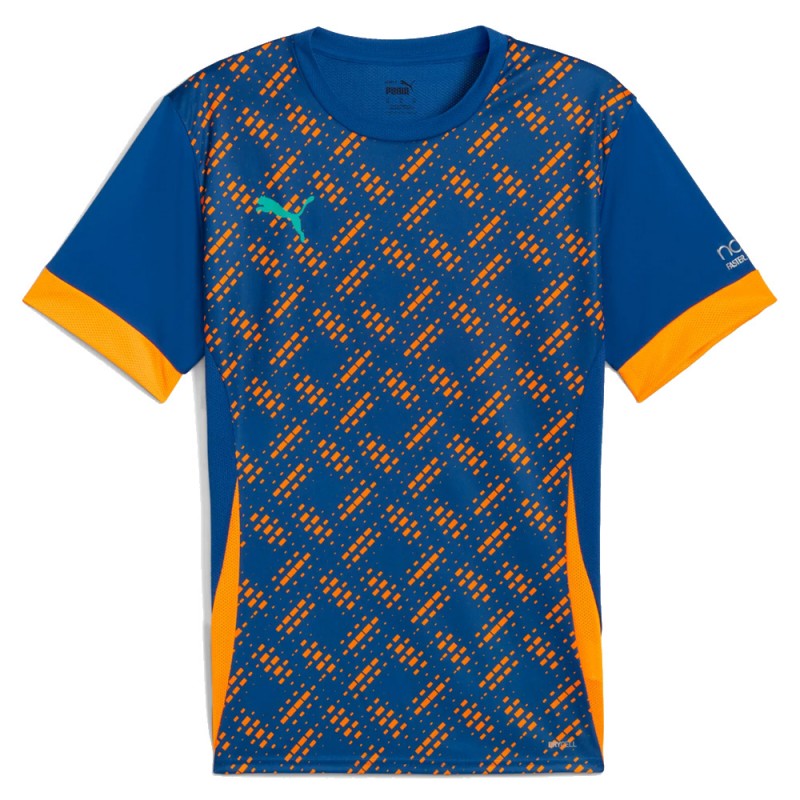 Puma Individual Padel Graphic blauw t-shirt