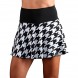 Endless Lux II houndstooth zwarte Skirt