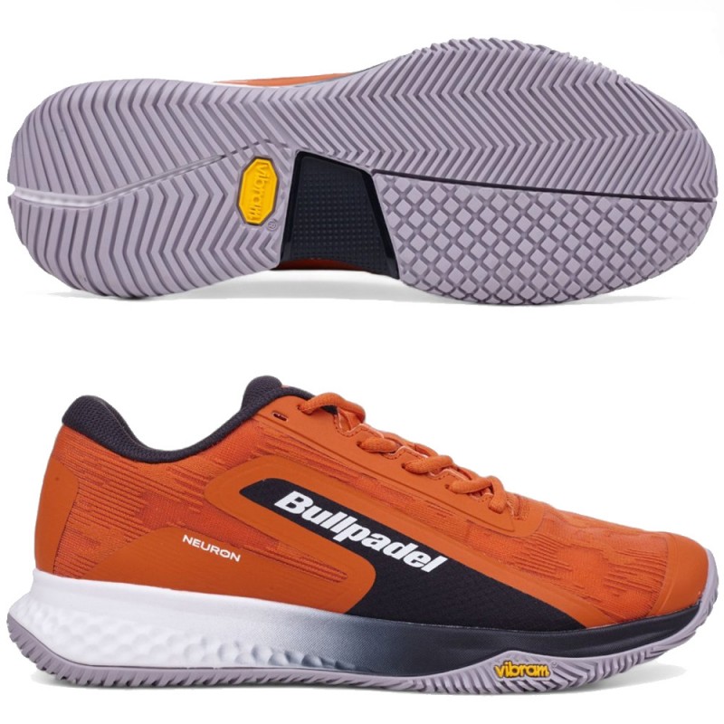 Bullpadel Neuron Vibram 25V orange heren 2025 Bullpadel Neuron Vibram 25V orange heren 2025