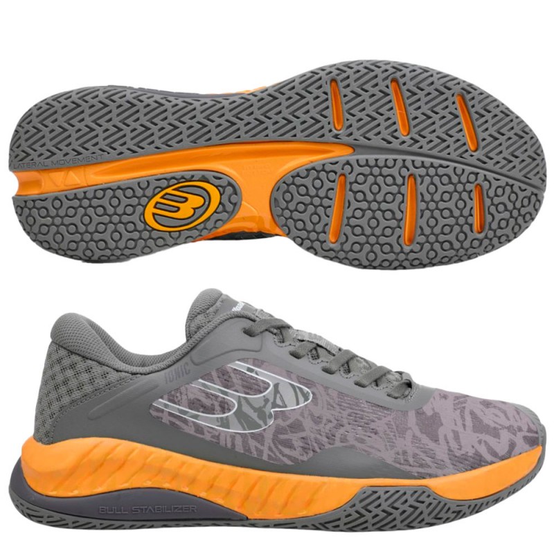 Bullpadel Ionic 25V dark grey heren 2025 Bullpadel Ionic 25V dark grey heren 2025