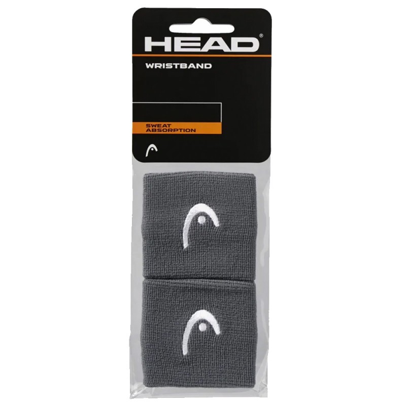 Head polsbandjes 2.5" donker grijze