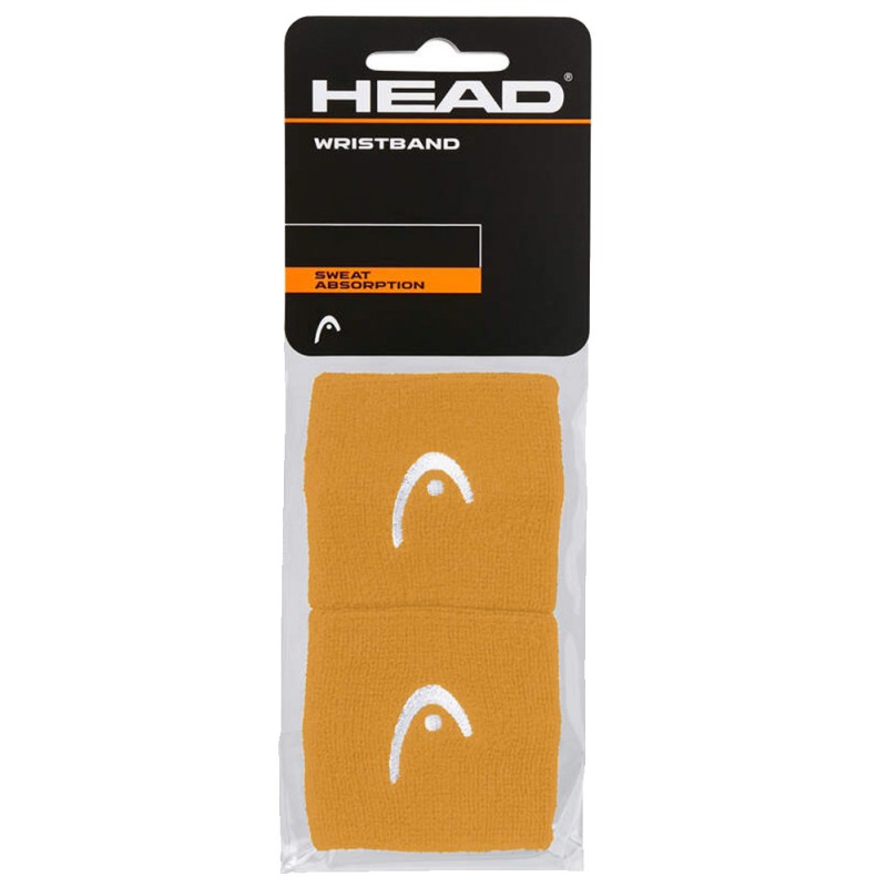 Head polsbandjes 2.5" gele Head polsbandjes 2.5" gele
