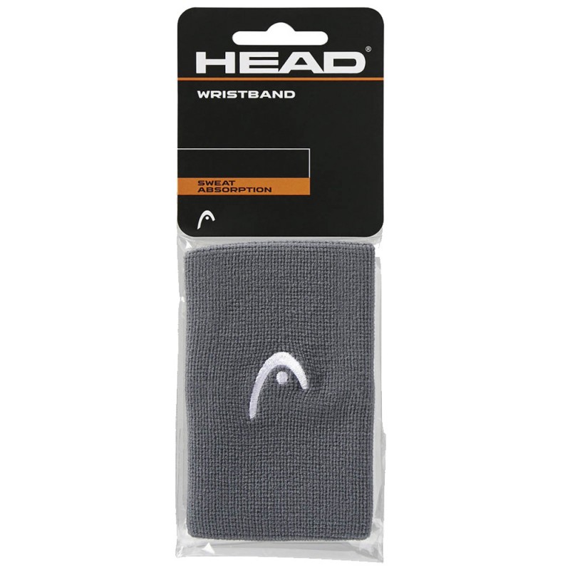 Head polsbandjes 5" donkergrijze Head polsbandjes 5" donkergrijze