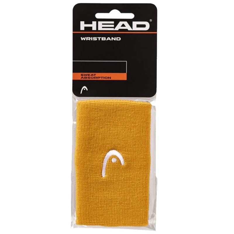 Head polsbandjes 5" gele Head polsbandjes 5" gele