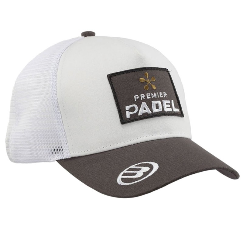 Bullpadel Cap BPG-PMR2505 Premier witte Bullpadel Cap BPG-PMR2505 Premier witte