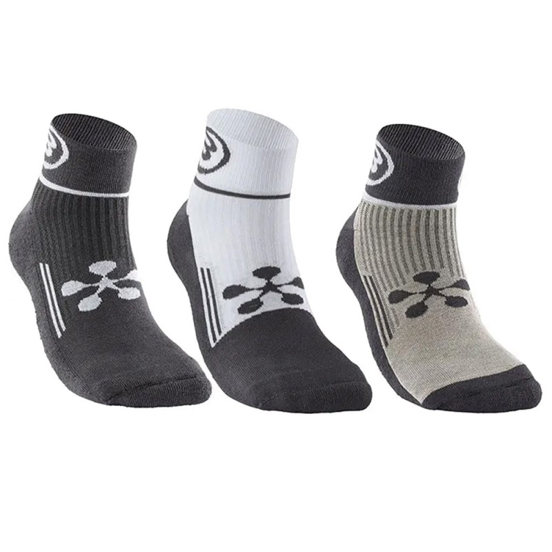 Bullpadel Sokken BPPMR2501 Premier Pack 3 kleuren Bullpadel Sokken BPPMR2501 Premier Pack 3 kleuren