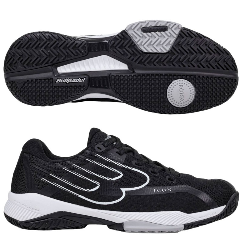 Bullpadel Icon 25V black heren 2025 Bullpadel Icon 25V black heren 2025