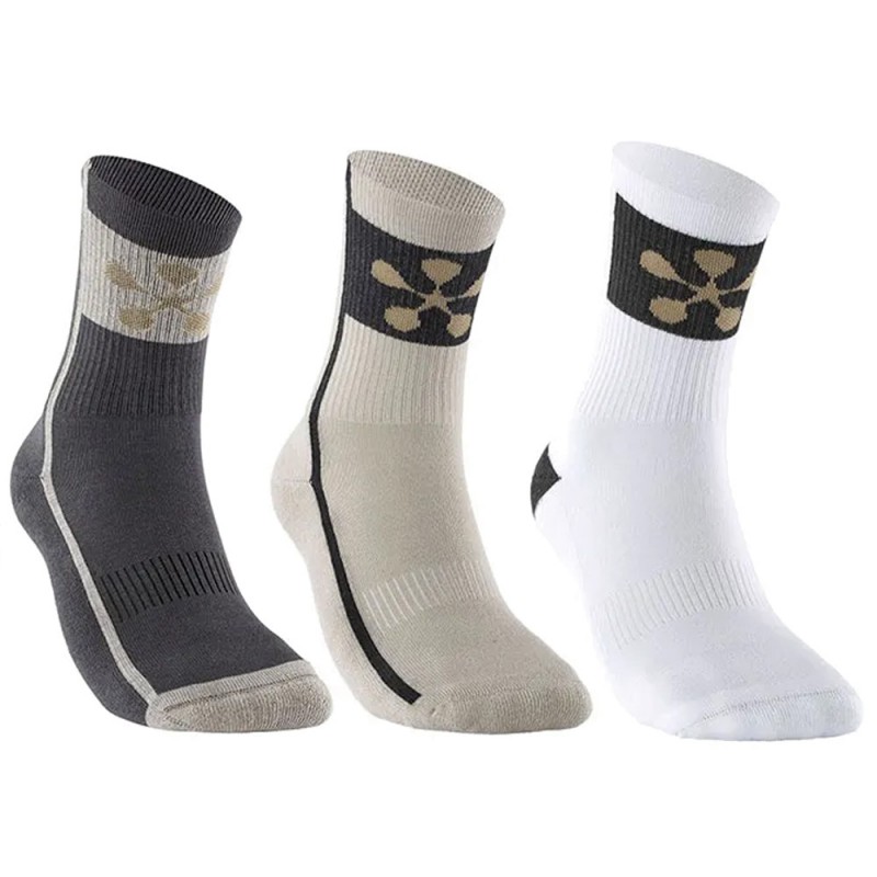 Bullpadel Socken BPPMR2503 Premier Pack 3 kleuren Bullpadel Socken BPPMR2503 Premier Pack 3 kleuren