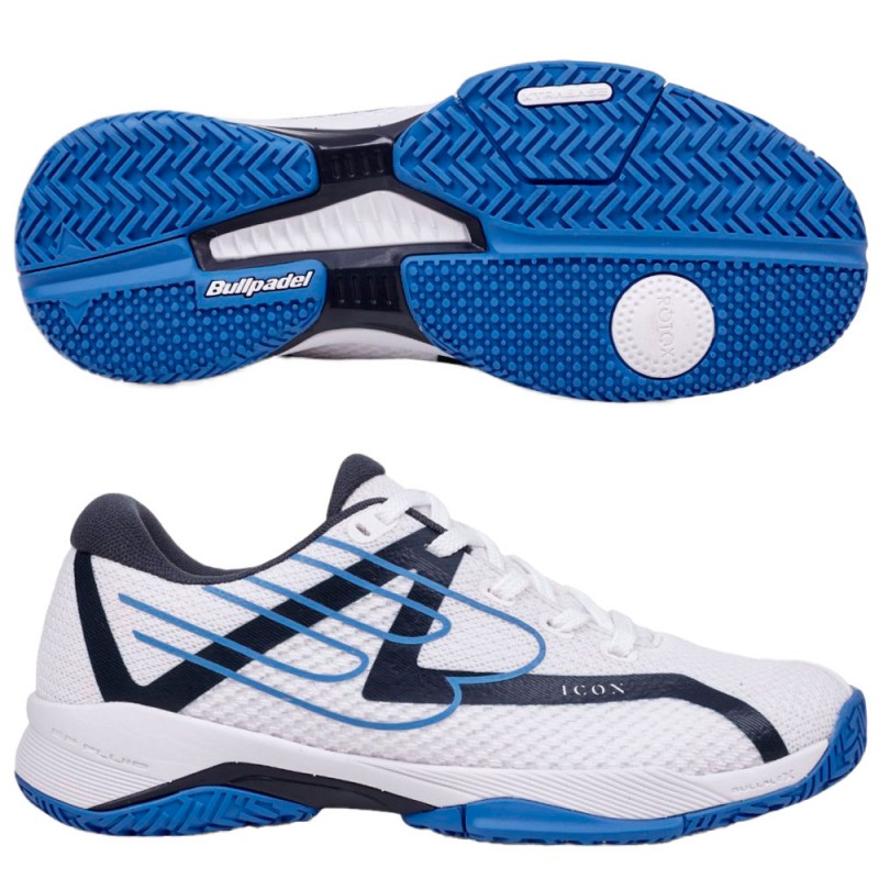 Bullpadel Icon 25V white heren 2025 Bullpadel Icon 25V white heren 2025