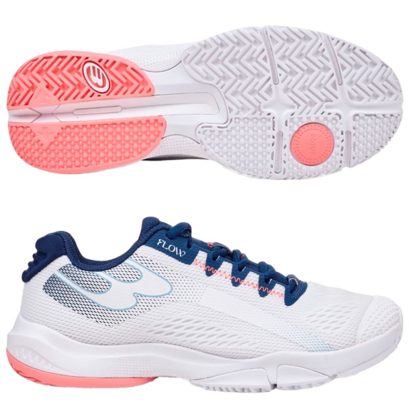 Bullpadel Flow 25V white dames 2025 Bullpadel Flow 25V white dames 2025