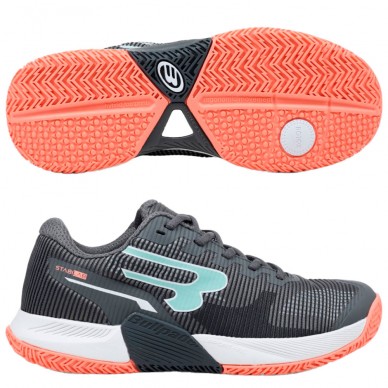 Bullpadel Next Dames padelschoenen 25V grijs 2025
