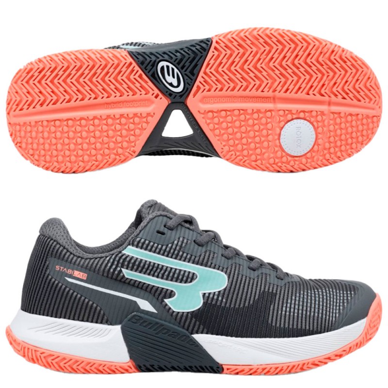 Bullpadel Next Dames padelschoenen 25V grijs 2025 Bullpadel Next Dames padelschoenen 25V grijs 2025