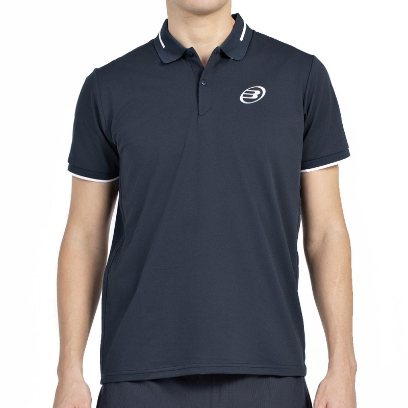 Bullpadel Leiro marineblauw polo