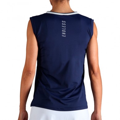 Endless Blur II marineblauw T-Shirt