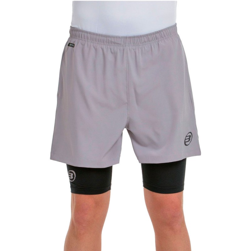 Bullpadel Meta grijs Short Bullpadel Meta grijs Short