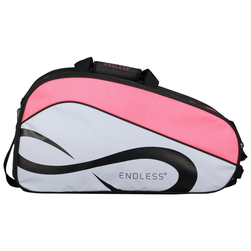 Endless Padeltas Icon wit roze 2025 Endless Padeltas Icon wit roze 2025