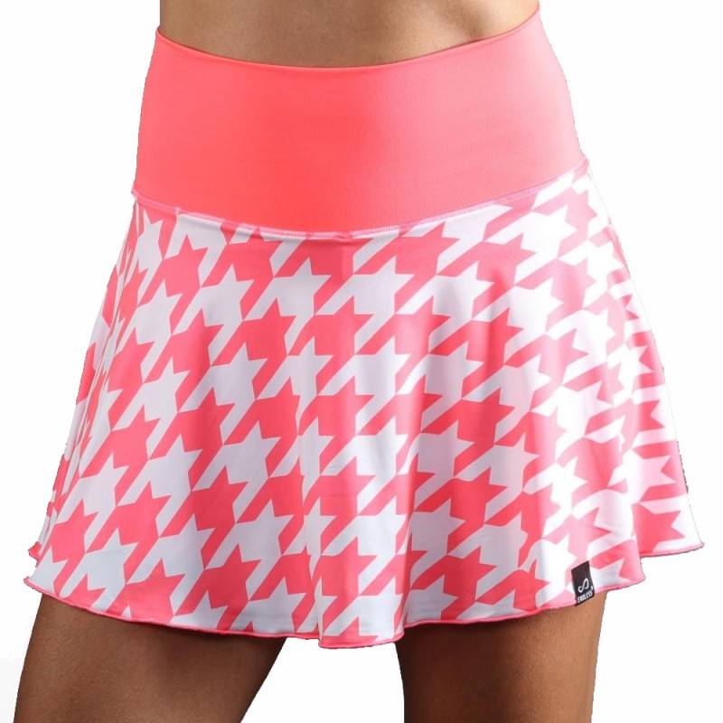Endless Lux II houndstooth roze Rok Endless Lux II houndstooth roze Rok