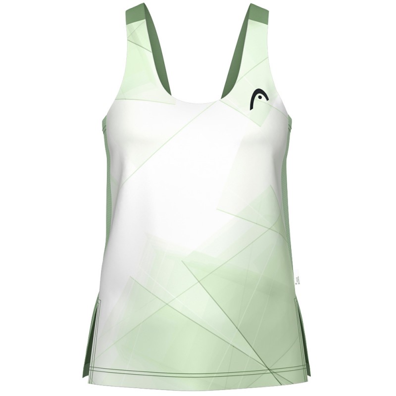 Head Spirit Tank Top print groen T-shirt Head Spirit Tank Top print groen T-shirt