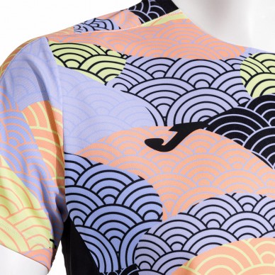 Joma Challenge multicolor zwart T-shirt