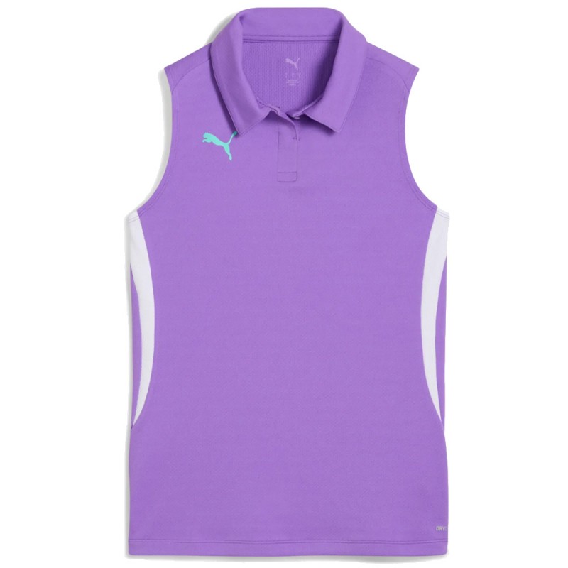 Puma Padel Individual Woman paars Polo Puma Padel Individual Woman paars Polo