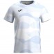 Joma Challenge print blauw wit T-shirt