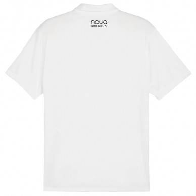 Puma Padel Individueel witte polo