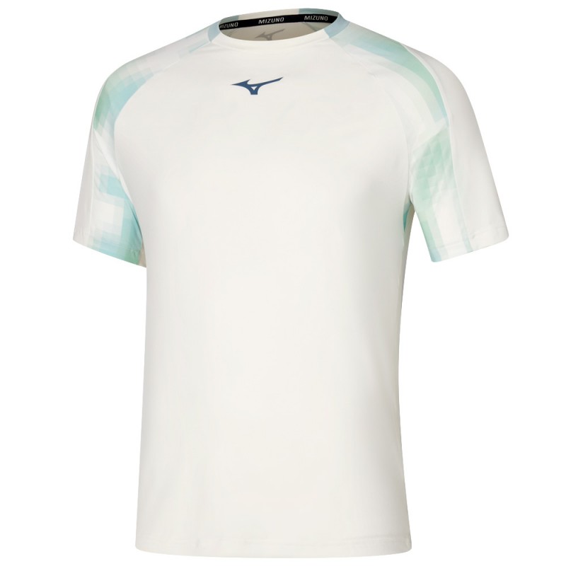 Mizuno Tennis Shadow TEE witte T-shirt
