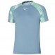 Mizuno Tennis Shadow TEE blauw T-shirt