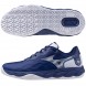 Mizuno Wave Enforce Court CC bellwether blue white heren 2025