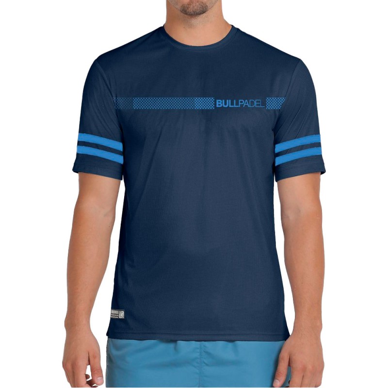 Bullpadel Berro Marineblauw T-shirt Bullpadel Berro Marineblauw T-shirt