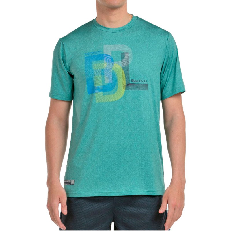 Bullpadel Bebas Groen T-shirt Bullpadel Bebas Groen T-shirt