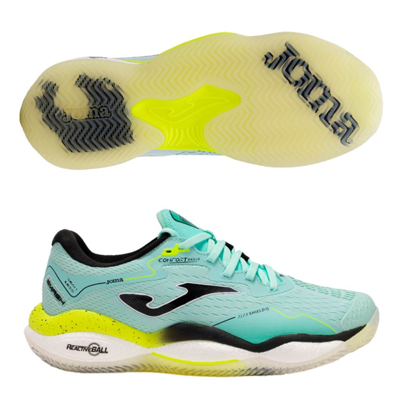 Joma Smash Heren 2527 Turquoise Padel schoenen 2025 Joma Smash Heren 2527 Turquoise Padel schoenen 2025