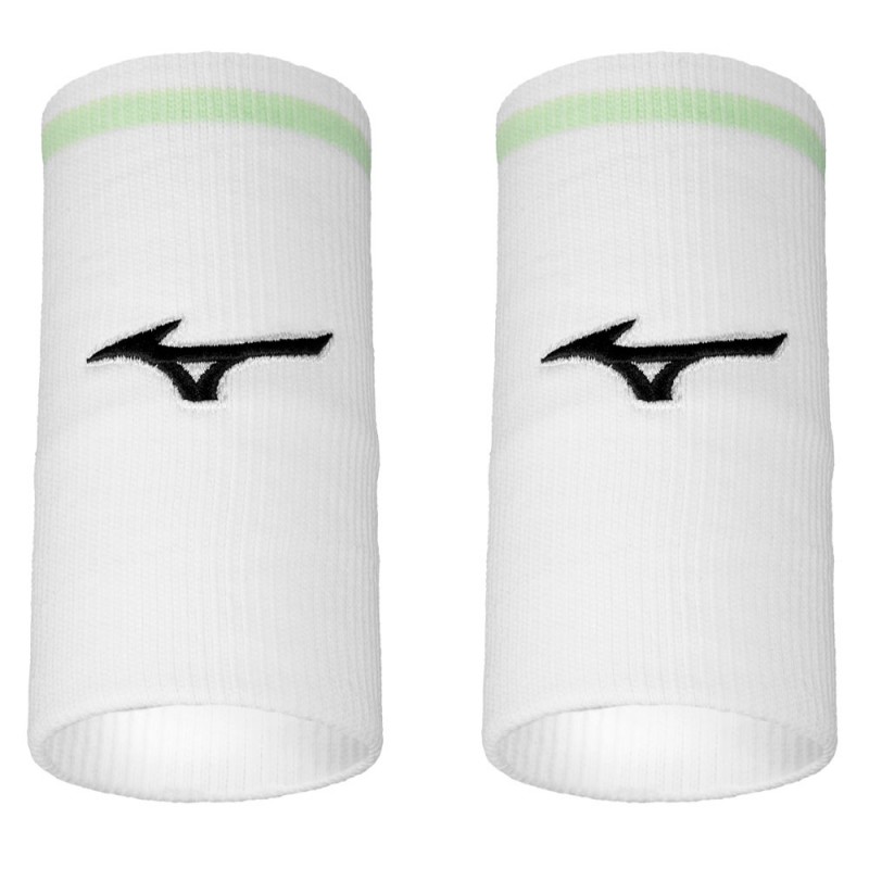 Mizuno Polsbandjes Long W/Line witte mint Mizuno Polsbandjes Long W/Line witte mint
