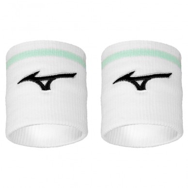 Mizuno Polsbandjes Short W/Line witte baai