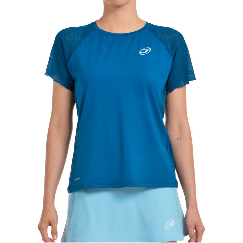Bullpadel Dedale blauwe T-shirt Bullpadel Dedale blauwe T-shirt