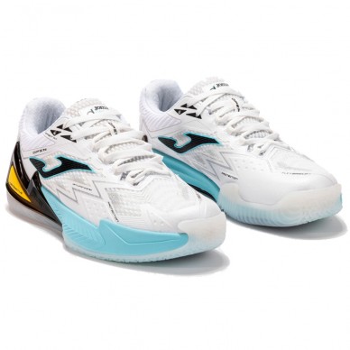 Joma Open Men 2502 white turquoise heren 2025