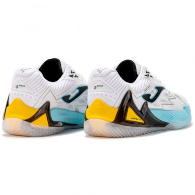 Joma Open Men 2502 white turquoise heren 2025