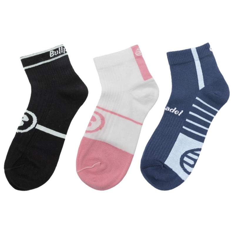 Bullpadel BP256 Sokken Pakket 3 kleuren Bullpadel BP256 Sokken Pakket 3 kleuren