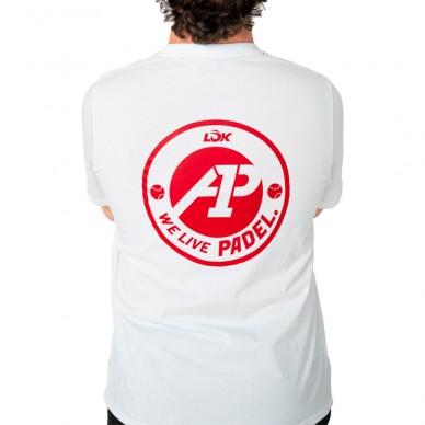 Lok Glacier A1Padel wit T-shirt