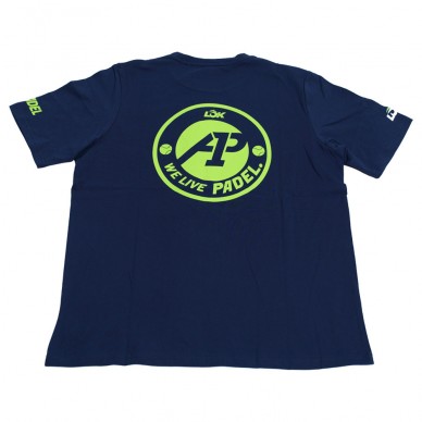 Lok Glacier A1Padel donkerblauw t-shirt