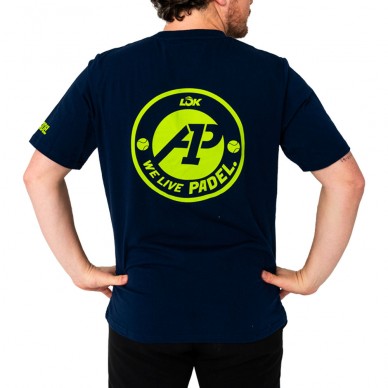 Lok Glacier A1Padel donkerblauw t-shirt