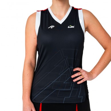 Lok Wasatch A1Padel zwart T-shirt