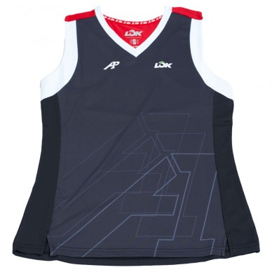 Lok Wasatch A1Padel zwart T-shirt