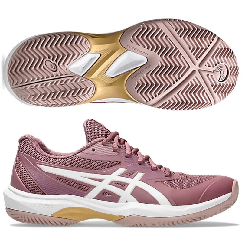 Asics Game FF Padel purple oxide white dames 2025 Asics Game FF Padel purple oxide white dames 2025