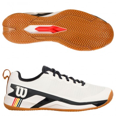 Wilson Rush Pro 4.5 Clay white heren 2025