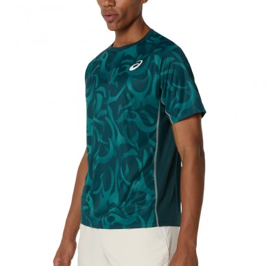 Asics Game SS Top groen T-shirt