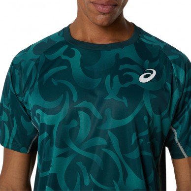 Asics Game SS Top groen T-shirt