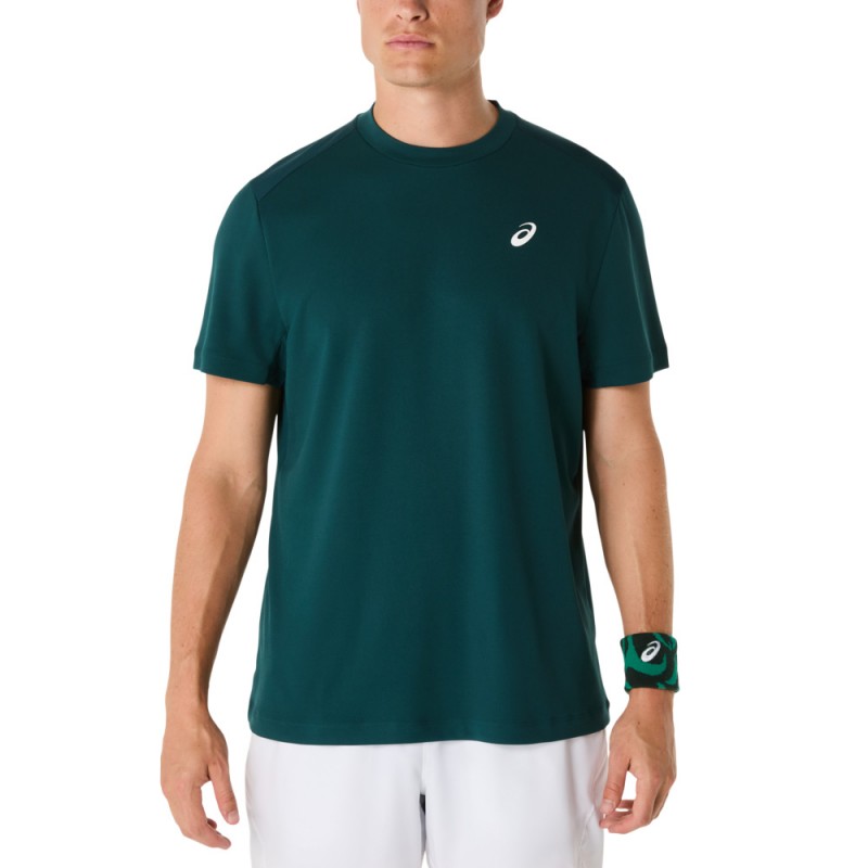 Asics Court SS Top groene T-shirt Asics Court SS Top groene T-shirt