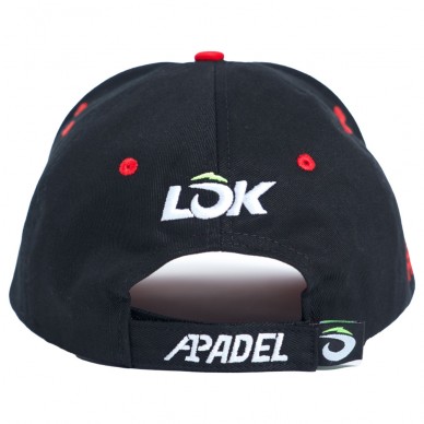Cap Lok Ventrer A1Padel Zwarte